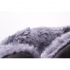 Lee Cooper Παιδικά Μποτάκια Χιονιού με Κορδόνια Μαύρα LCJ-21-44-0524K