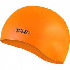 Swimming cap AquaSpeed Mono silicone 11175