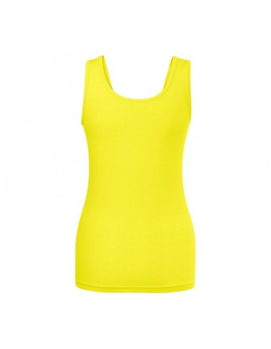 Malfini Γυναικεία Διαφημιστική Μπλούζα Αμάνικη σε Κίτρινο Χρώμα MLI-13696