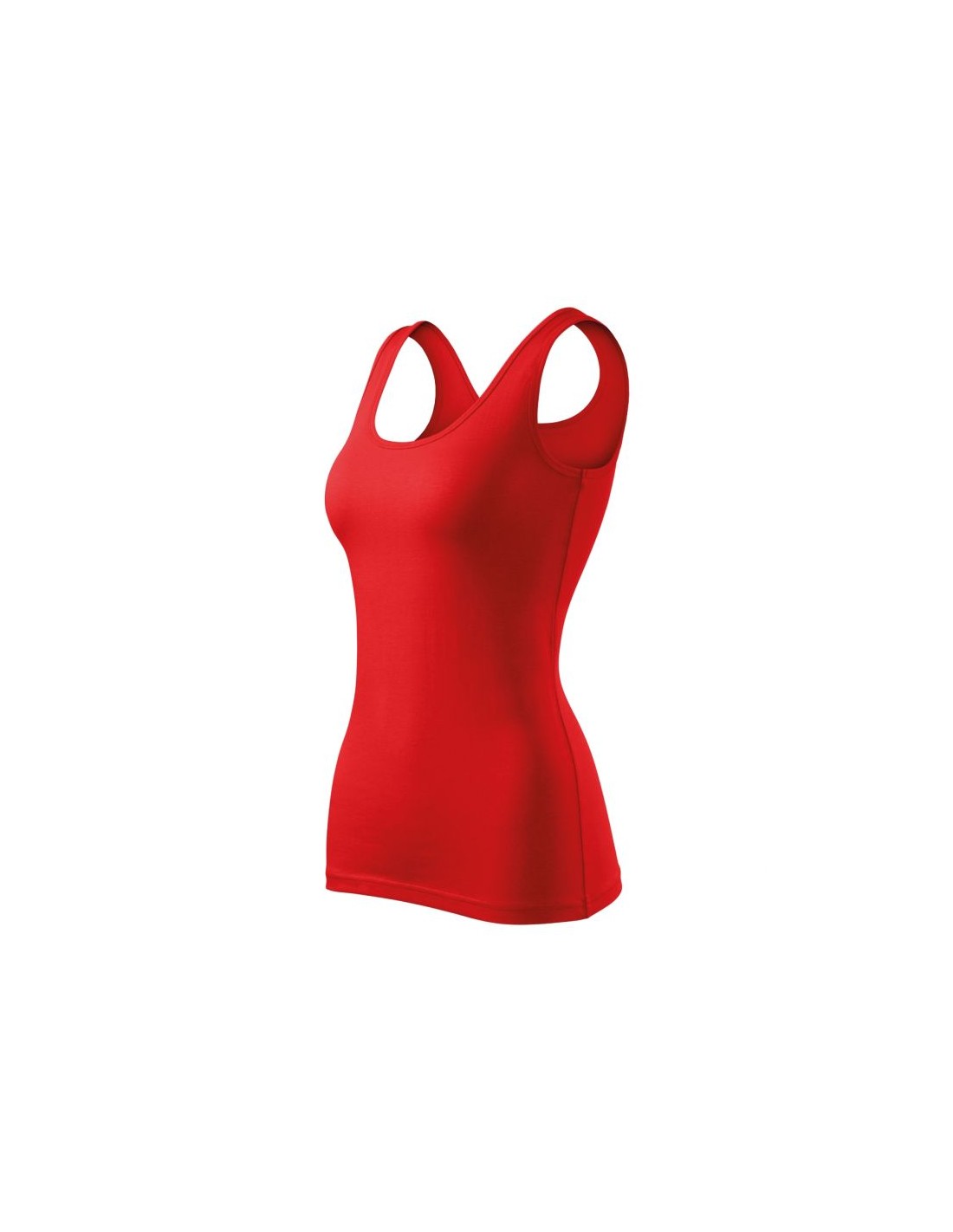 Malfini Γυναικεία Διαφημιστική Μπλούζα Αμάνικη σε Κόκκινο Χρώμα MLI-13607