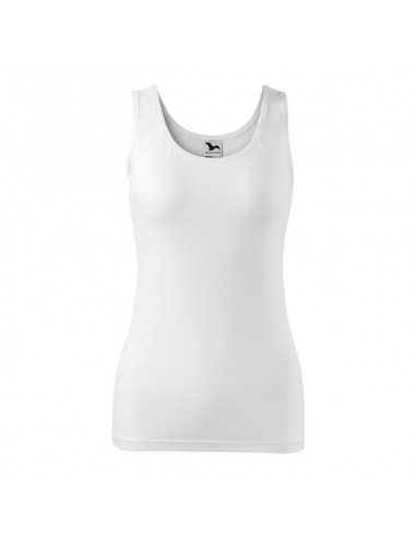 Malfini Γυναικεία Διαφημιστική Μπλούζα Αμάνικη σε Λευκό Χρώμα MLI-13600