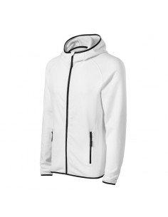 Malfini Ανδρική Διαφημιστική Ζακέτα Μακρυμάνικη σε Λευκό Χρώμα MLI-41700