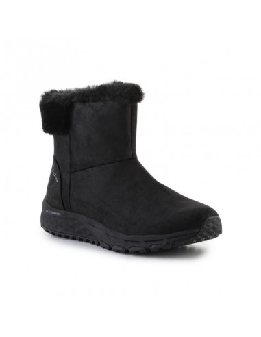 Skechers Cozy Γυναικείες Μπότες με Γούνα Μαύρες 167413-BBK
