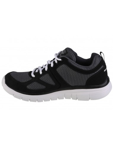 Skechers Burns 52635-BKW Ανδρικά Αθλητικά Παπούτσια Running Μαύρα