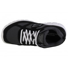 Skechers Burns 52635-BKW Ανδρικά Αθλητικά Παπούτσια Running Μαύρα