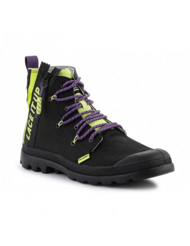 Palladium Pampa Travel Lite 77039-008-M Γυναικεία Ορειβατικά Μποτάκια Μαύρα Ανδρικά > Παπούτσια > Παπούτσια Μόδας > Sneakers