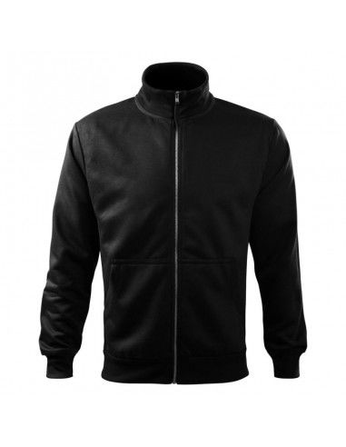 Malfini Ανδρική Φούτερ Ζακέτα με Τσέπες Μαύρη MLI-40701