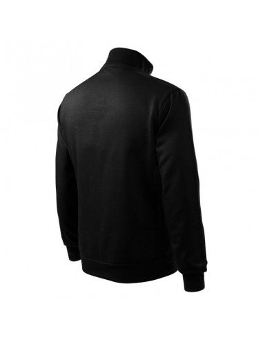 Malfini Ανδρική Φούτερ Ζακέτα με Τσέπες Μαύρη MLI-40701