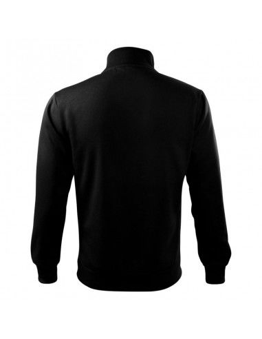 Malfini Ανδρική Φούτερ Ζακέτα με Τσέπες Μαύρη MLI-40701