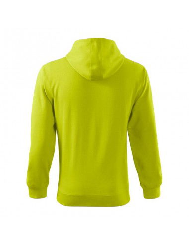 Malfini Ανδρική Φούτερ Ζακέτα με Κουκούλα και Τσέπες Πράσινη MLI-41062