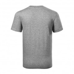 Rimeck Ανδρικό Διαφημιστικό T-shirt Κοντομάνικο σε Γκρι Χρώμα MLI-R0612