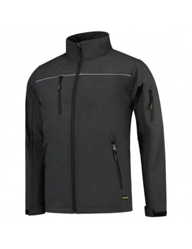 Tricorp T53T4 Ανδρικό Χειμωνιάτικο Μπουφάν Softshell Αδιάβροχο και Αντιανεμικό Γκρι