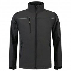 Tricorp T53T4 Ανδρικό Χειμωνιάτικο Μπουφάν Softshell Αδιάβροχο και Αντιανεμικό Γκρι