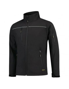 Tricorp T53T1 Ανδρικό Χειμωνιάτικο Μπουφάν Softshell Αδιάβροχο και Αντιανεμικό Μαύρο