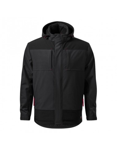 Rimeck Vertex Ανδρικό Χειμωνιάτικο Μπουφάν Softshell Αδιάβροχο και Αντιανεμικό Μαύρο MLI-W5594