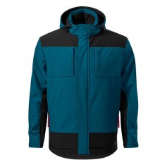 Rimeck Vertex Ανδρικό Χειμωνιάτικο Μπουφάν Softshell Αδιάβροχο και Αντιανεμικό Μπλε MLI-W5593