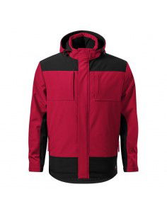 Rimeck Vertex Ανδρικό Χειμωνιάτικο Μπουφάν Softshell Αδιάβροχο και Αντιανεμικό Κόκκινο MLI-W5523 2