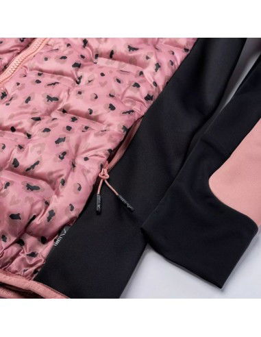 Elbrus Παιδικό Casual Μπουφάν Κοντό με Κουκούλα Ροζ Emini 92800439276