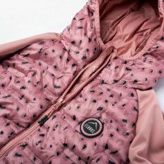 Elbrus Παιδικό Casual Μπουφάν Κοντό με Κουκούλα Ροζ Emini 92800439276