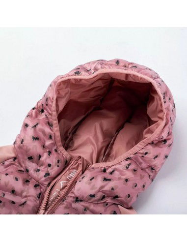 Elbrus Παιδικό Casual Μπουφάν Κοντό με Κουκούλα Ροζ Emini 92800439276