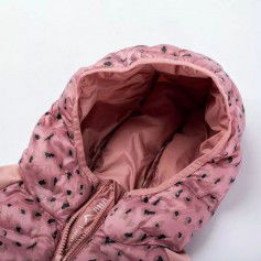 Elbrus Παιδικό Casual Μπουφάν Κοντό με Κουκούλα Ροζ Emini 92800439276