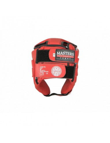 Sport Masters 02251-02M Κάσκα Πυγμαχίας Ενηλίκων Aνοιχτού Τύπου από Συνθετικό Δέρμα Μπλε