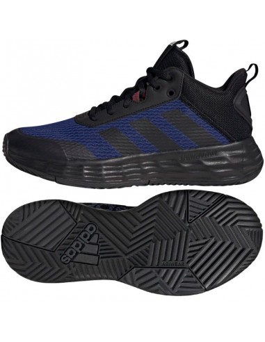Adidas Ownthegame 2.0 HP7891 Χαμηλά Μπασκετικά Παπούτσια Core Black / Carbon / Victory Blue