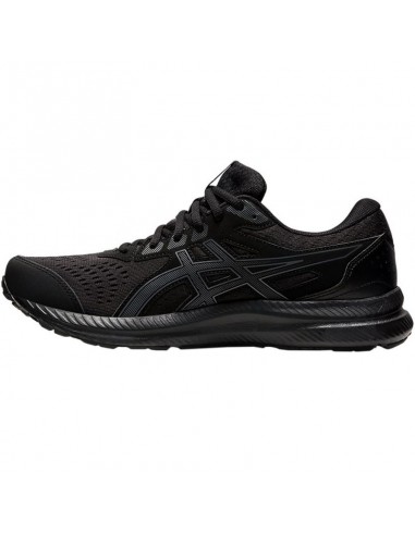 Asics running store shoes black