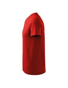 Adler Ανδρικό Διαφημιστικό T-shirt Κοντομάνικο σε Κόκκινο Χρώμα MLI-10207 2