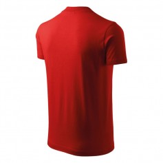 Adler Ανδρικό Διαφημιστικό T-shirt Κοντομάνικο σε Κόκκινο Χρώμα MLI-10207