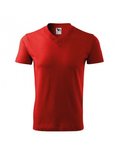 Adler Ανδρικό Διαφημιστικό T-shirt Κοντομάνικο σε Κόκκινο Χρώμα MLI-10207