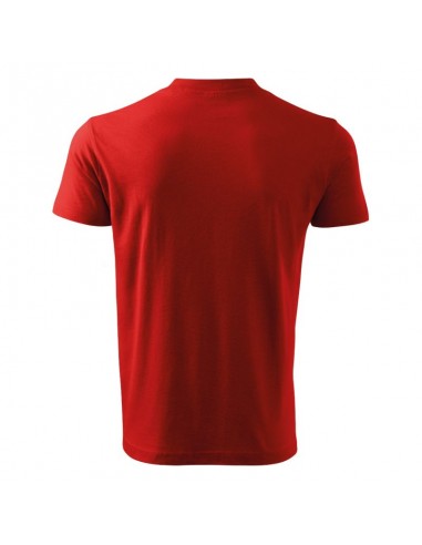 Adler Ανδρικό Διαφημιστικό T-shirt Κοντομάνικο σε Κόκκινο Χρώμα MLI-10207
