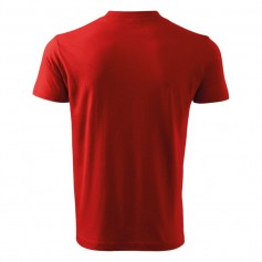 Adler Ανδρικό Διαφημιστικό T-shirt Κοντομάνικο σε Κόκκινο Χρώμα MLI-10207