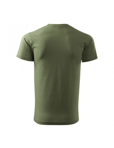 Adler Ανδρικό Διαφημιστικό T-shirt Κοντομάνικο σε Χακί Χρώμα MLI-13709