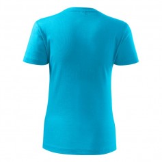 Adler Γυναικείο Διαφημιστικό T-shirt Κοντομάνικο σε Τιρκουάζ Χρώμα MLI-13344