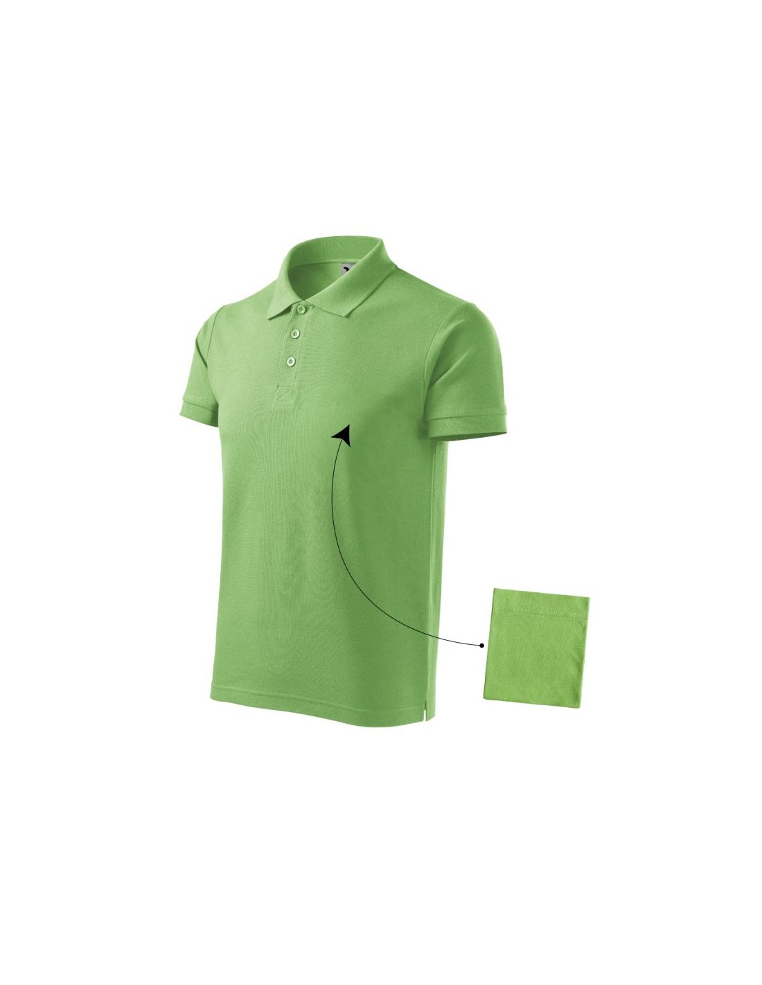 Adler - ΣΗΜΑΝΤΙΚΟ: Σε περίπτωση διαφοράς τιμής από το κατάστημα ισχύει παντα και μόνο η τιμή του καταστήματος Adler Ανδρική Διαφημιστική Μπλούζα Κοντομάνικη σε Πράσι