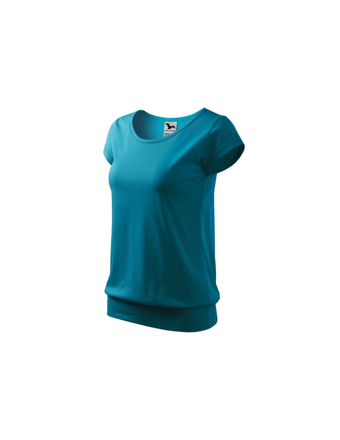 Adler Γυναικείο Διαφημιστικό T-shirt Κοντομάνικο σε Μπλε Χρώμα MLI-12059