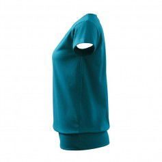 Adler Γυναικείο Διαφημιστικό T-shirt Κοντομάνικο σε Μπλε Χρώμα MLI-12059