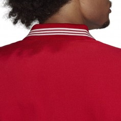Adidas 3-Stripes Ανδρικό T-shirt Polo Κόκκινο HF4047