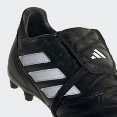 Adidas Παιδικά Ποδοσφαιρικά Παπούτσια Copa Gloro με Τάπες Χωρίς Κορδόνια Core Black / Cloud White GY9045