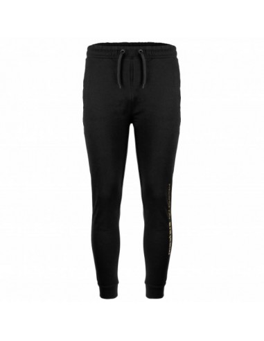 Sport Masters Παντελόνι Φόρμας με Λάστιχο Μαύρο 061710-M