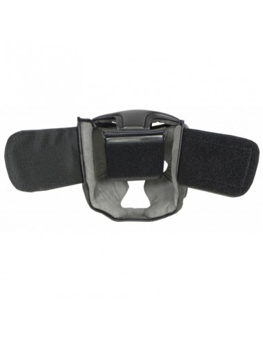 Sport Masters KSS4B1 0228-01M Κάσκα Πυγμαχίας Ενηλίκων Κλείστού Τύπου Δερμάτινη Μαύρη