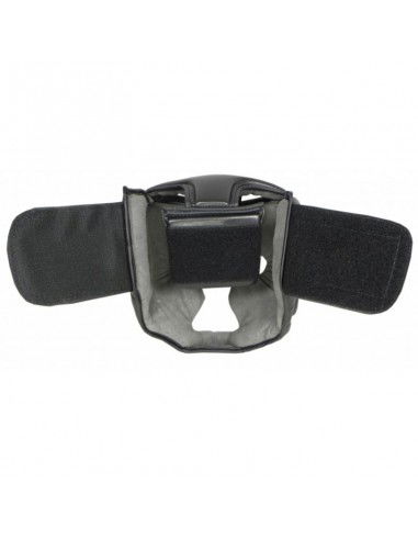 Sport Masters KSS4B1 0228-01M Κάσκα Πυγμαχίας Ενηλίκων Κλείστού Τύπου Δερμάτινη Μαύρη