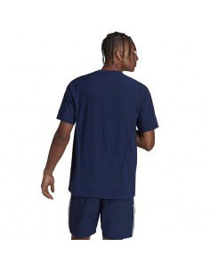 Adidas Ανδρικό T-shirt Navy Μπλε Μονόχρωμο HK8035 2