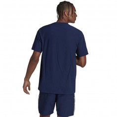 Adidas Ανδρικό T-shirt Navy Μπλε Μονόχρωμο HK8035