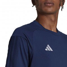 Adidas Ανδρικό T-shirt Navy Μπλε Μονόχρωμο HK8035