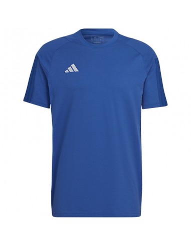 Adidas Tiro 23 Competition Ανδρικό T-shirt Μπλε με Λογότυπο HU1321