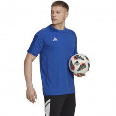 Adidas Tiro 23 Competition Ανδρικό T-shirt Μπλε με Λογότυπο HU1321