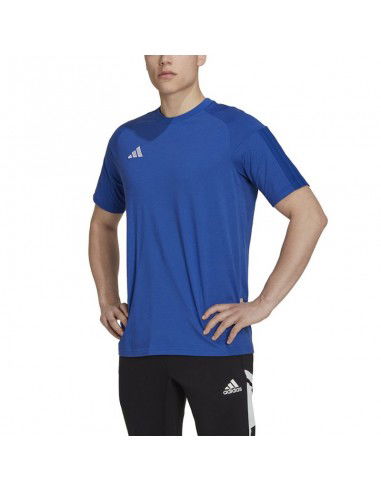 Adidas Tiro 23 Competition Ανδρικό T-shirt Μπλε με Λογότυπο HU1321