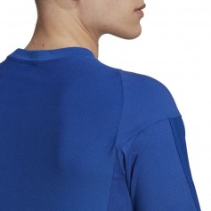 Adidas Tiro 23 Competition Ανδρικό T-shirt Μπλε με Λογότυπο HU1321